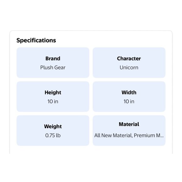 Plush Gear Star The Unicorn 16" Soft Stuffed Animal - Picture 2 of 9